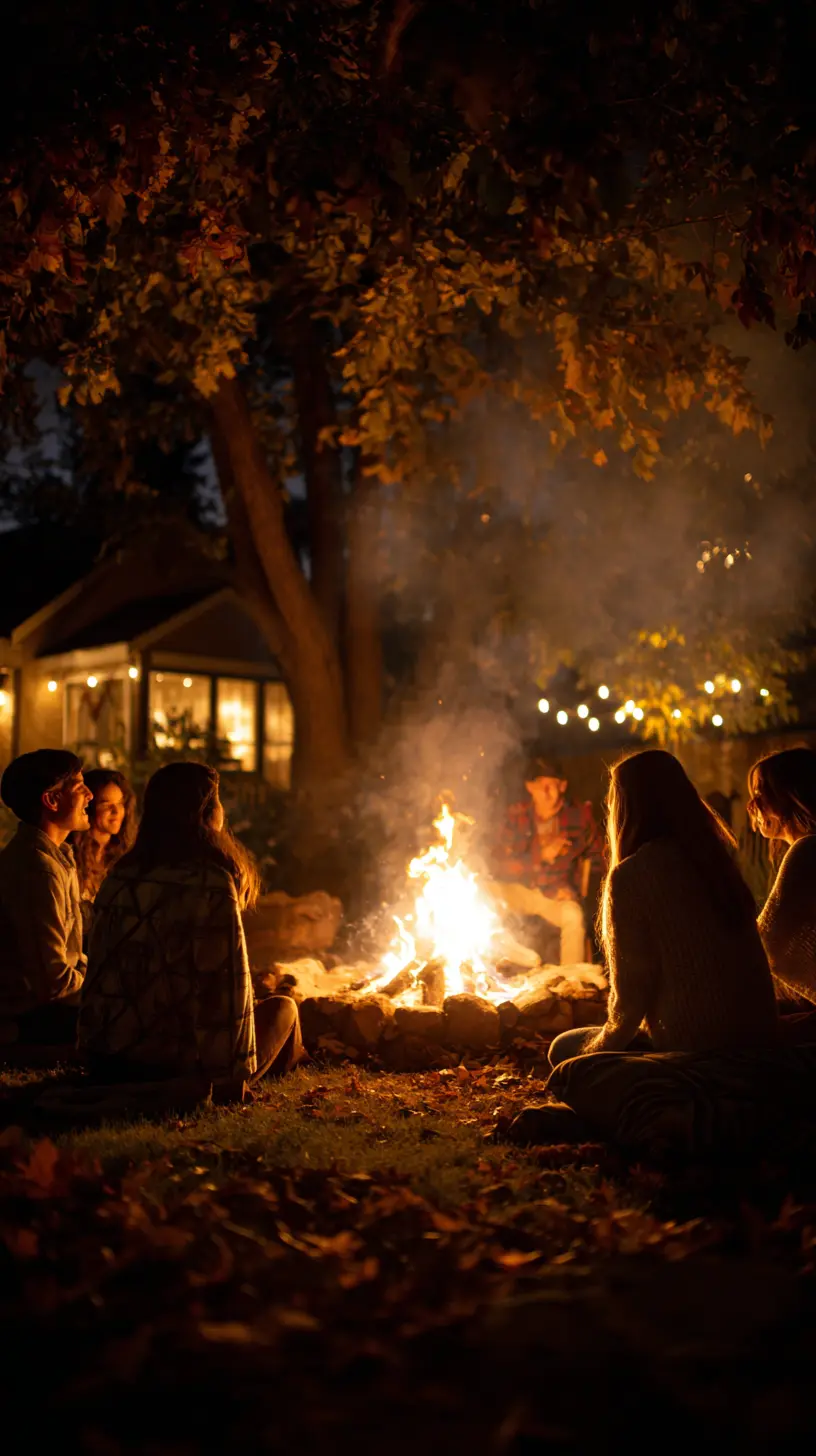 Bonfire and S'mores Bar