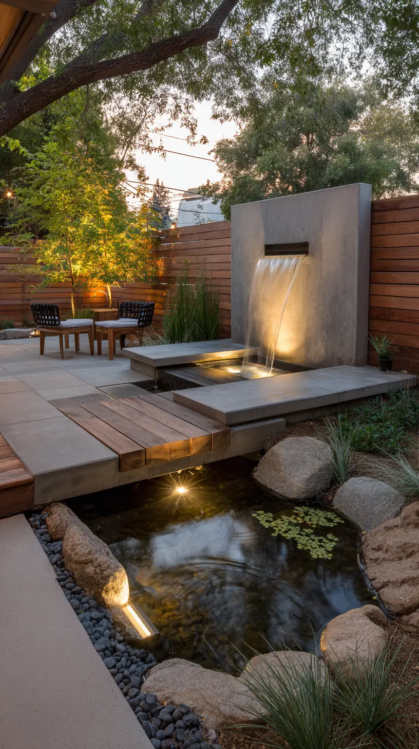 Use Underwater Lights to Highlight Your Garden’s Water Features
