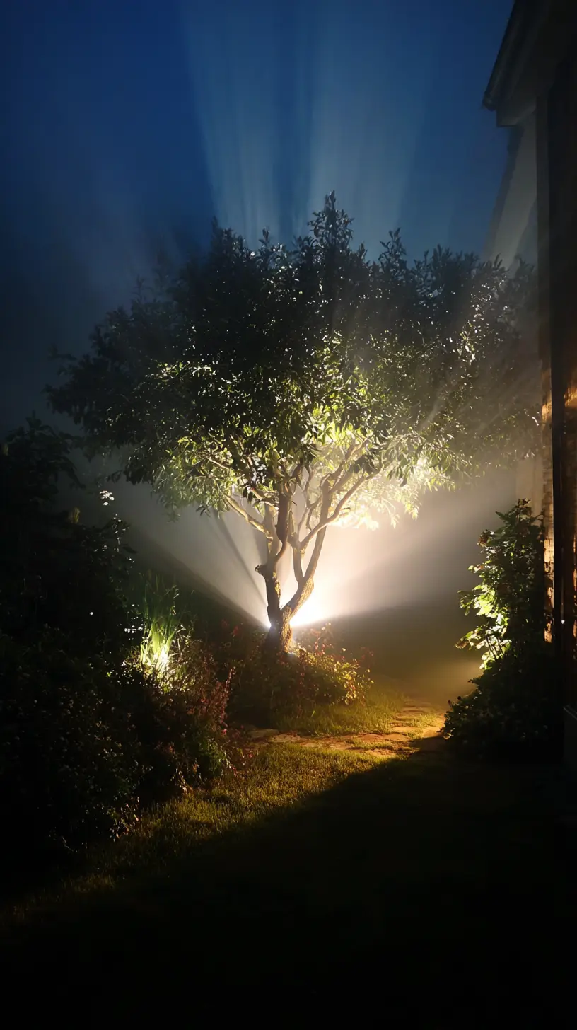 Use Pivoting Spotlights to Highlight Trees From Different Angles