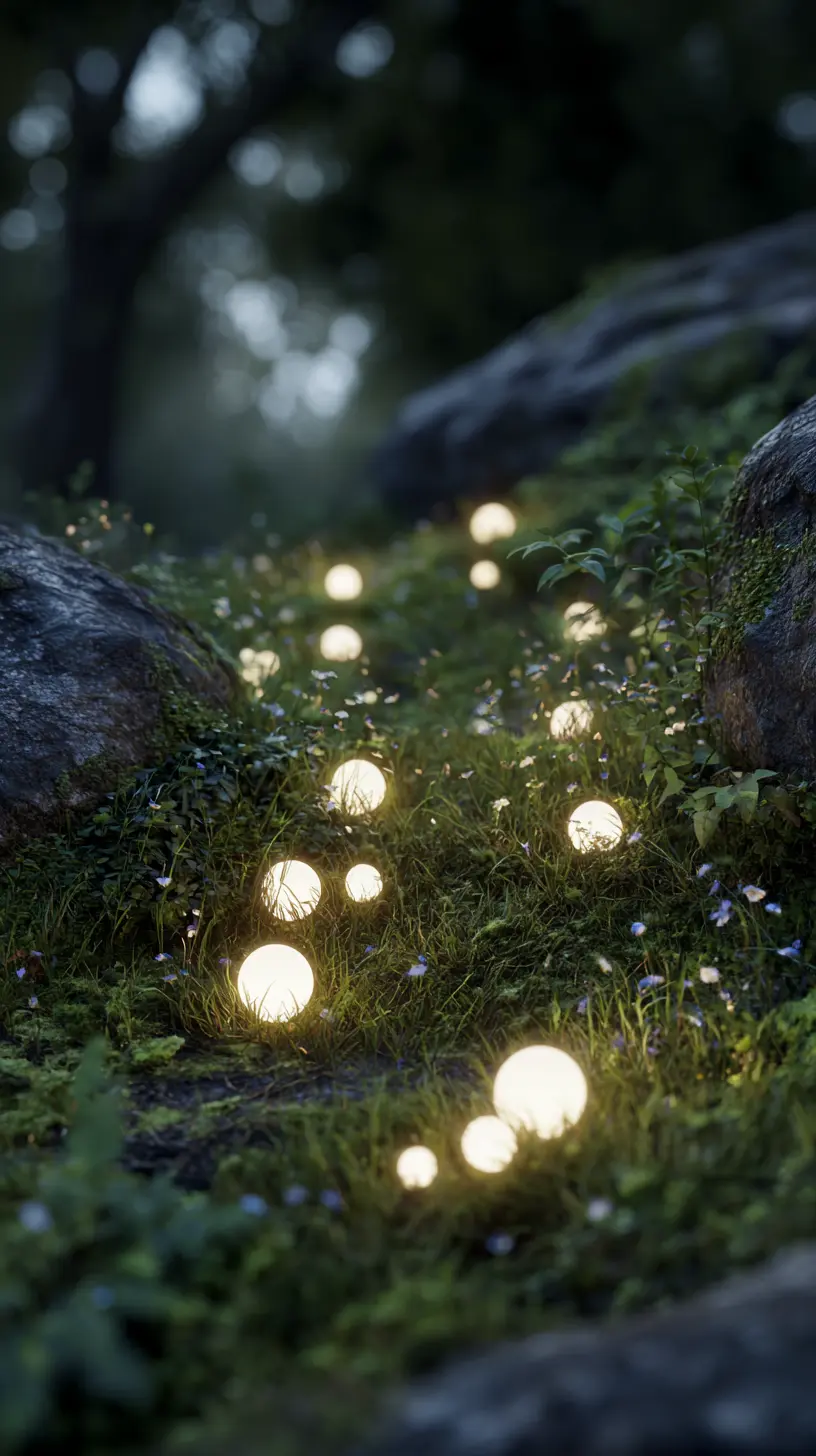 Cast a Gentle Glow on Garden Shrubs With Firefly LED Lights
