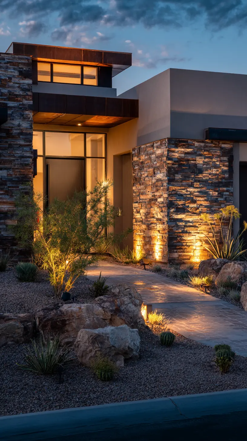 Highlight Wall Colors, Decor and Textures in Your Yard With Adjustable Spotlights