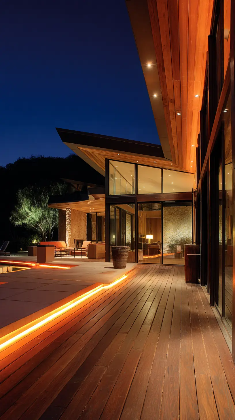 Illuminate the Porch Floor With In-Ground Lights