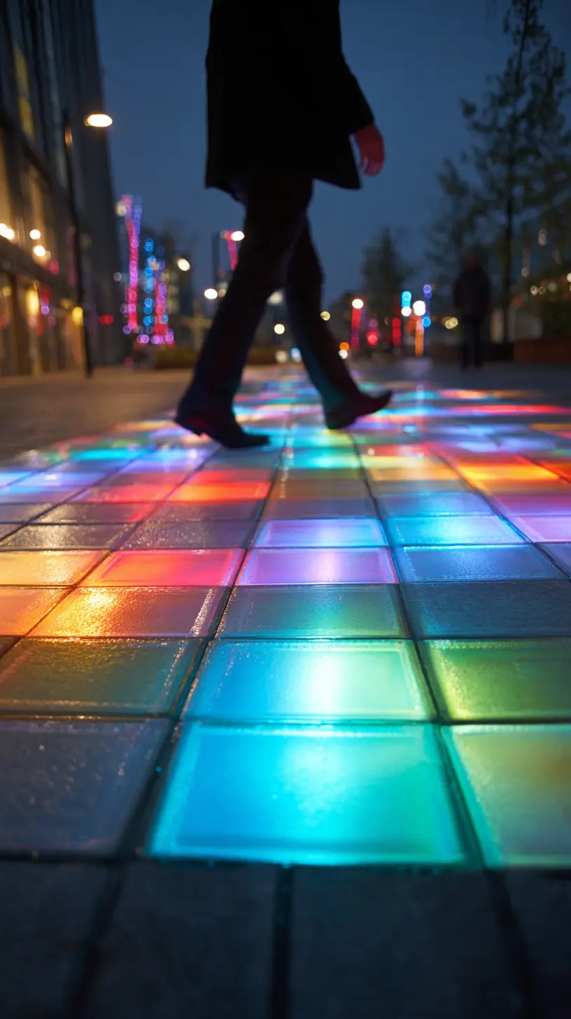 Leverage Interactive Pathway Lights for a Futuristic Touch