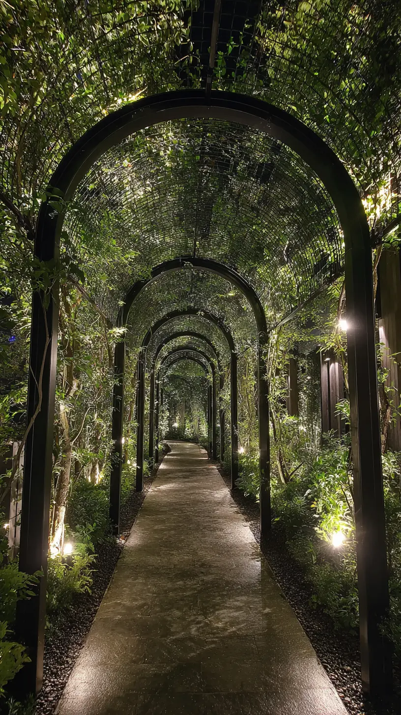 Use LED Spotlights to Highlight Pathway Obstructions