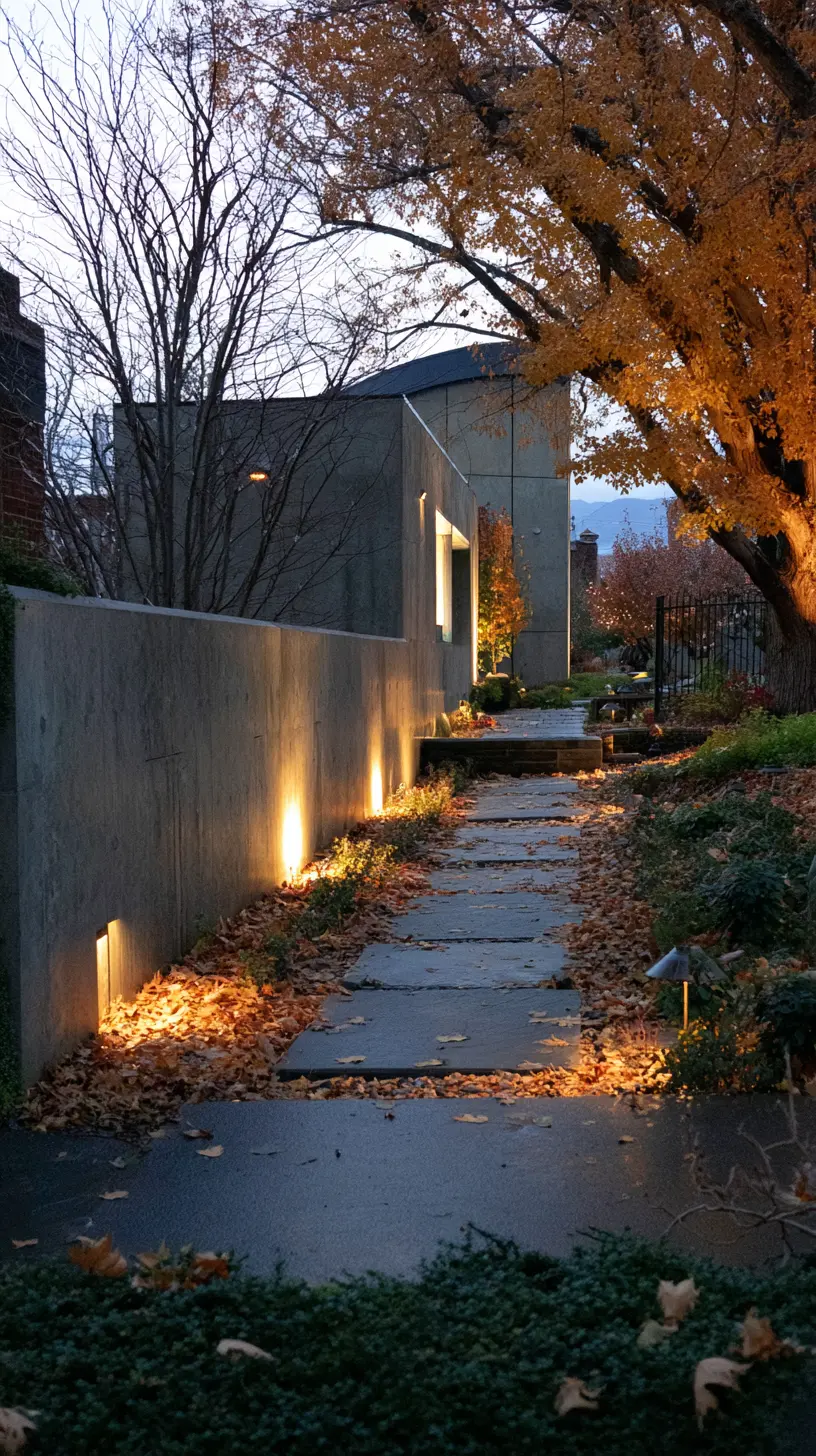 Elevate Pathway Ambience With Uplighting