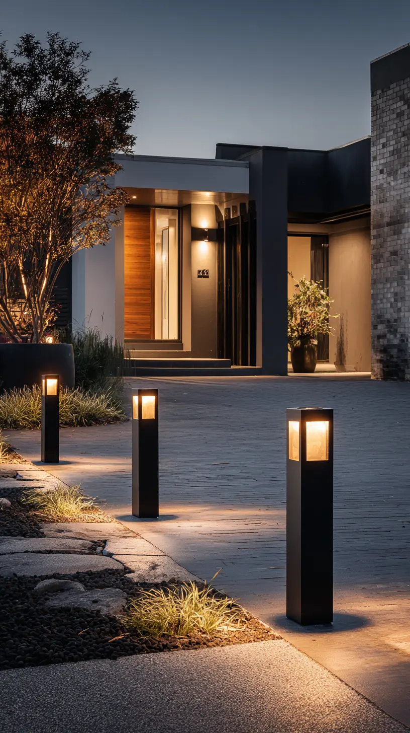 Install Bollard Lights to Enhance Pathway Safety With Style