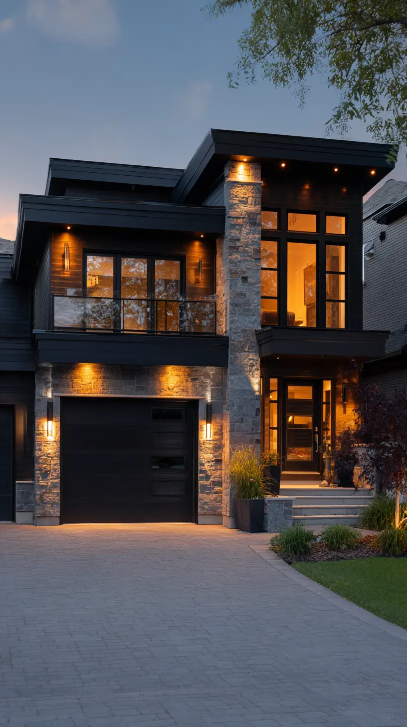 Install Motion-Sensor Recessed Lights on the Garage and Front Entrance Walls for Enhanced Security