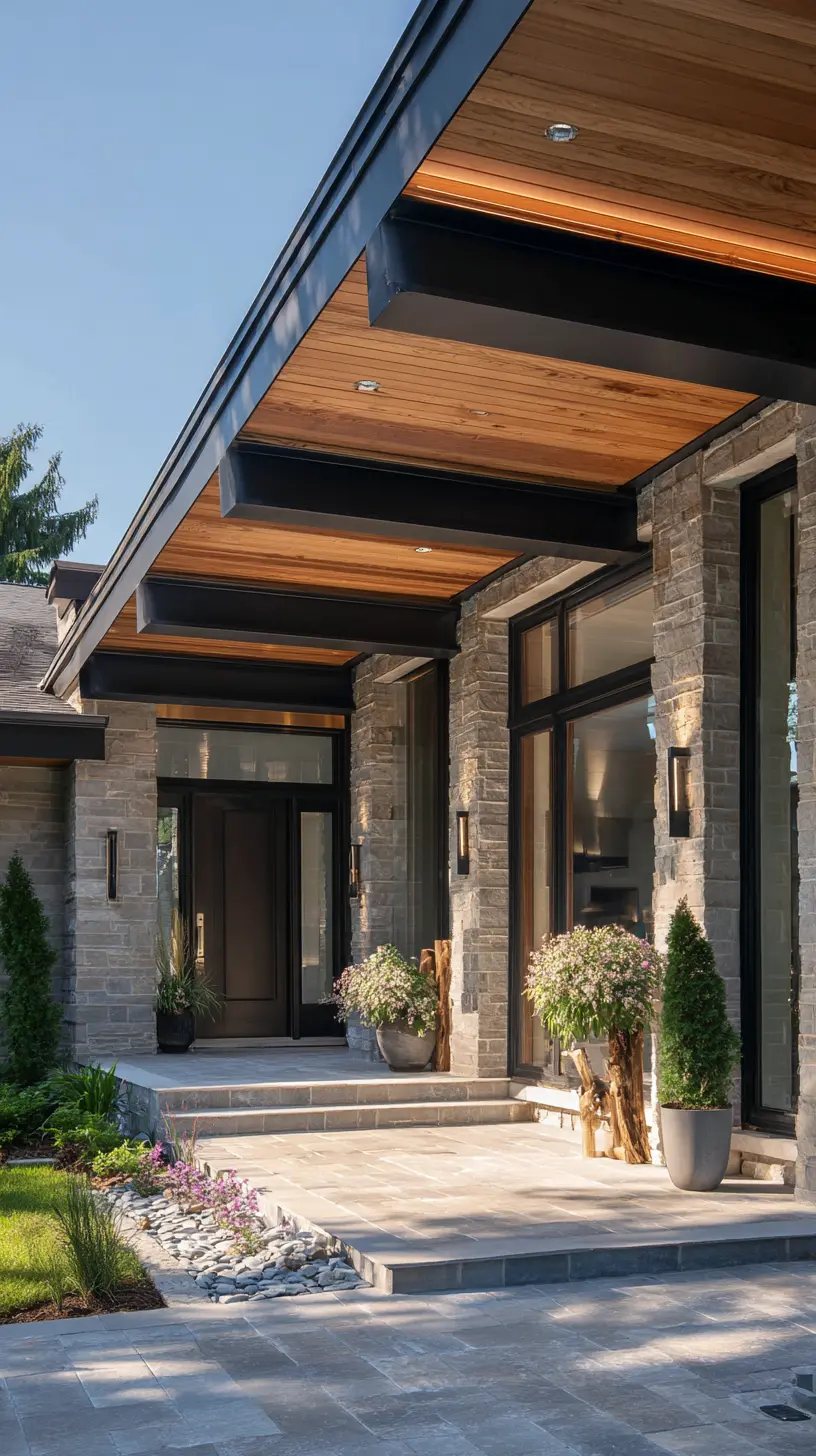 Line the Porch Ceiling or Floor With Modern LED Strip Lights