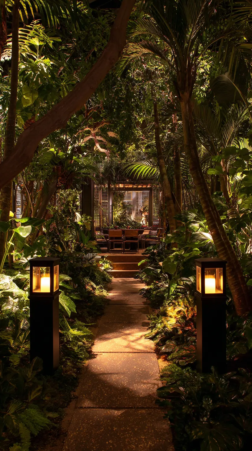 Install Solar-Powered Motion Sensor Lights Around Trees for Enhanced Security and Visibility