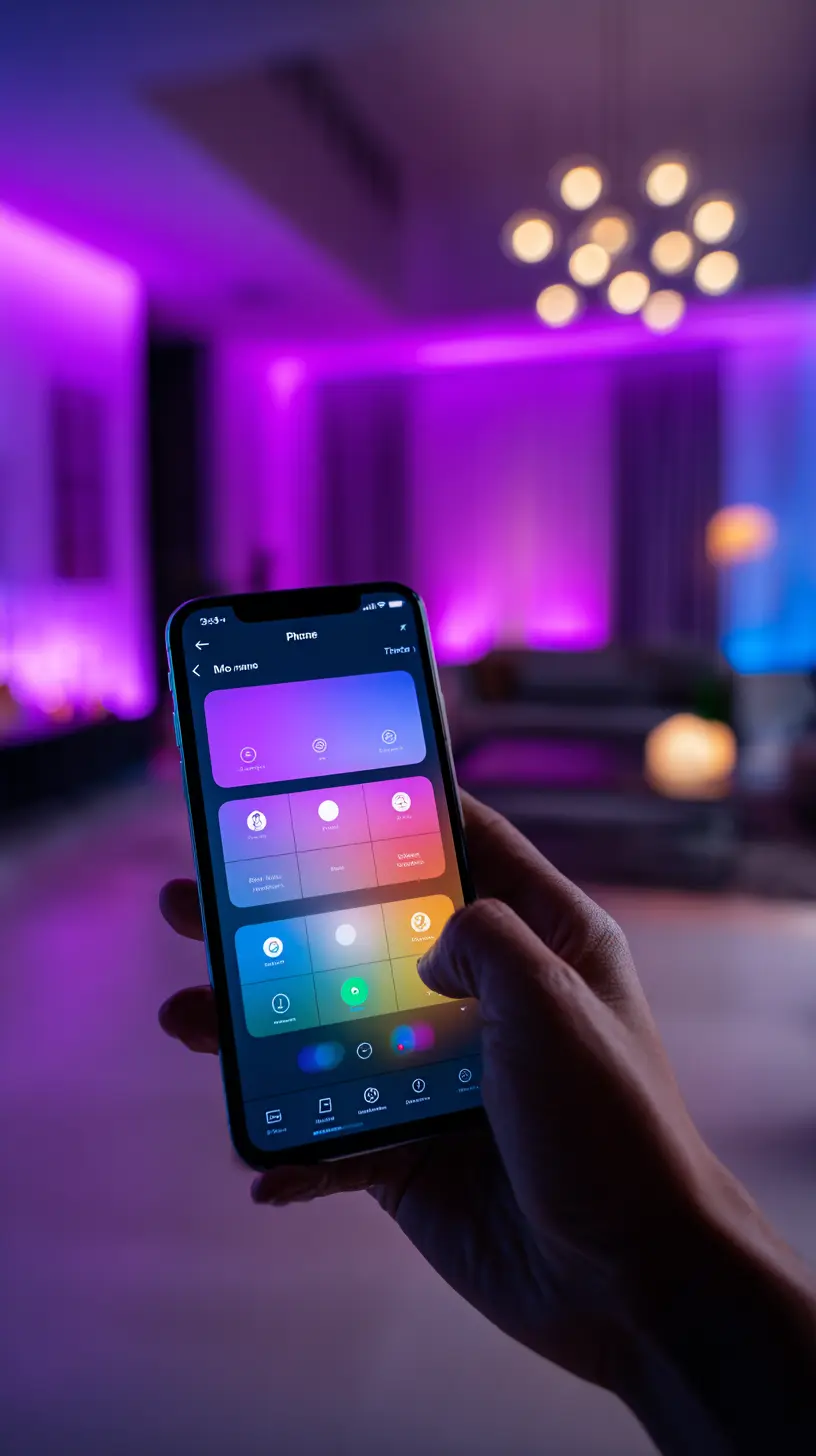 Install a Smart Lighting System to Set Schedules for Different Lighting Scenes
