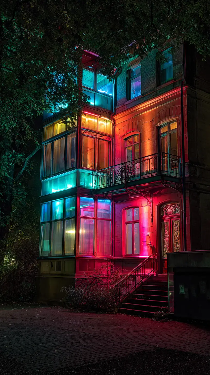 Add a Colorful Vibe to Your Facade Walls With RGB LED Flood Lights