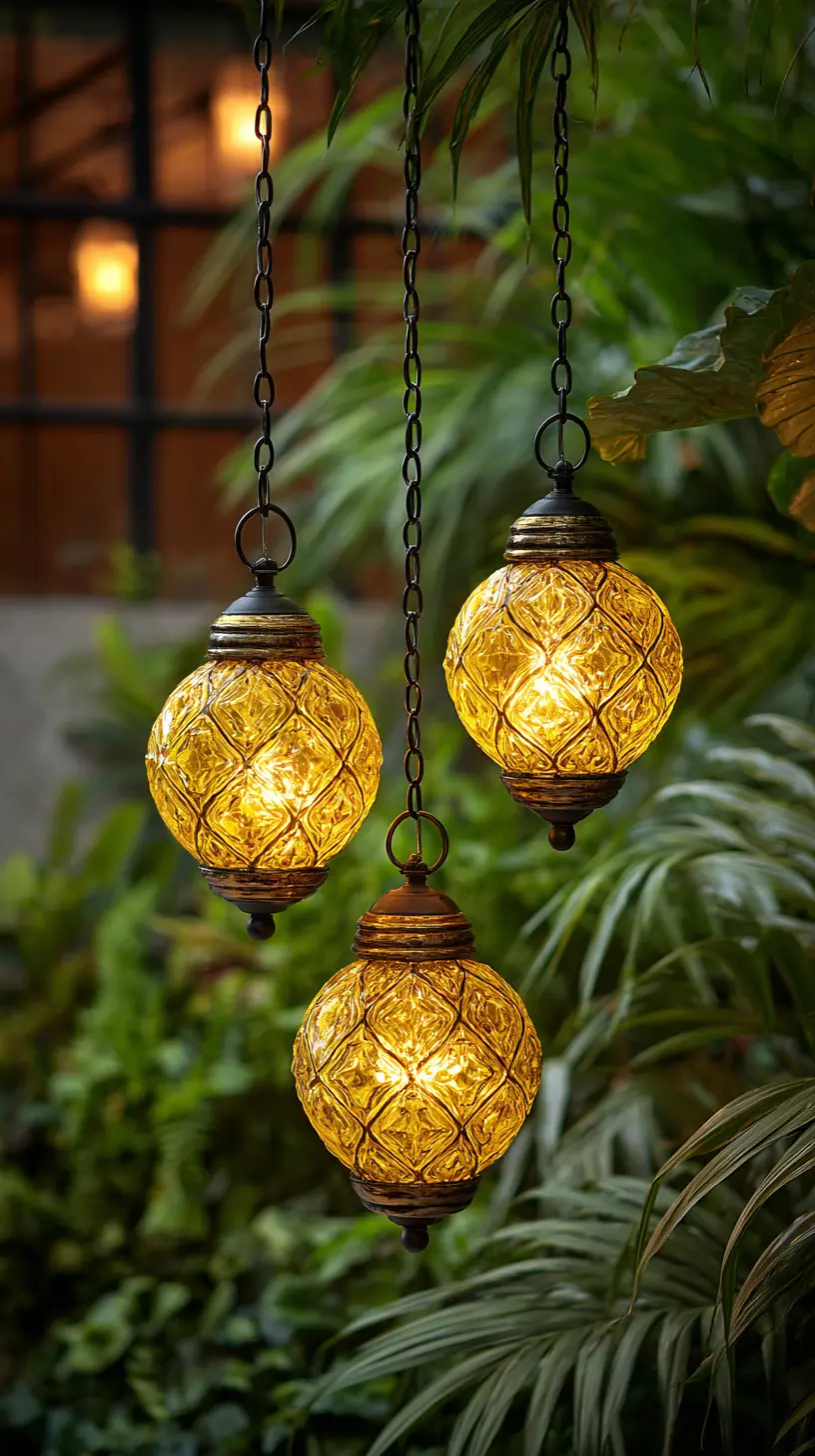 Moroccan Lantern Lighting