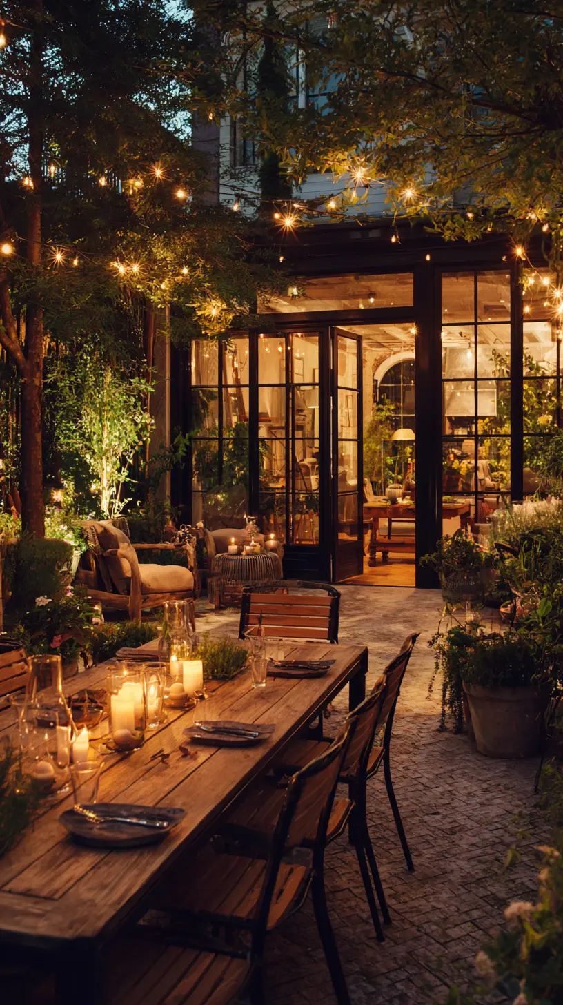 Candle Lights for Outdoor Serenity