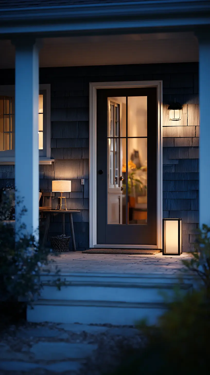 Decorate the Porch Area With Table Lamps
