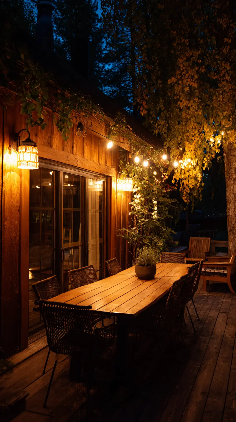 Mount Gooseneck Lights Around Dining Areas for a Warm Glow