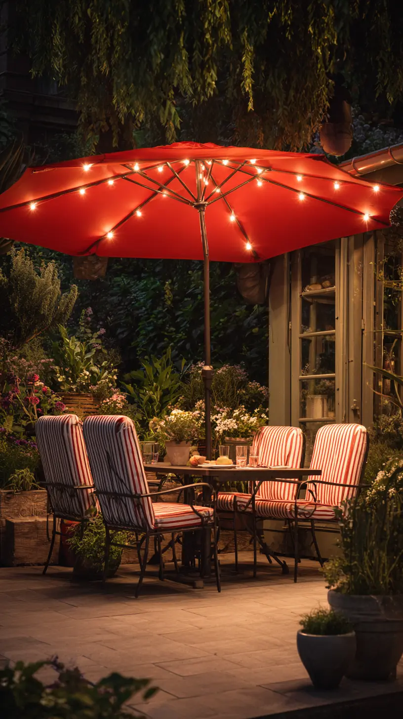 Umbrella Patio Lighting