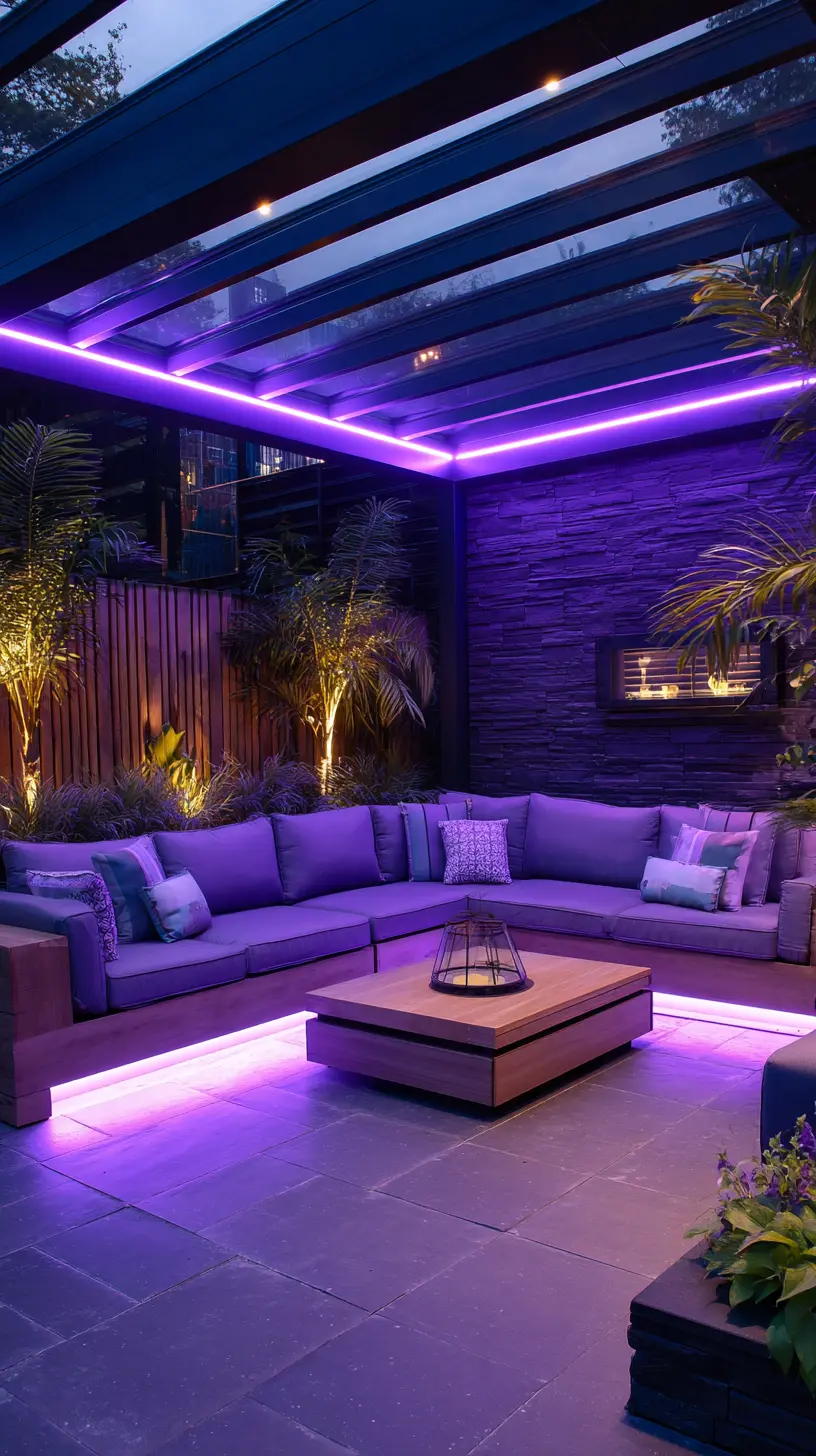 Use LED Strip Lights to Enhance the Beauty of Your Deck