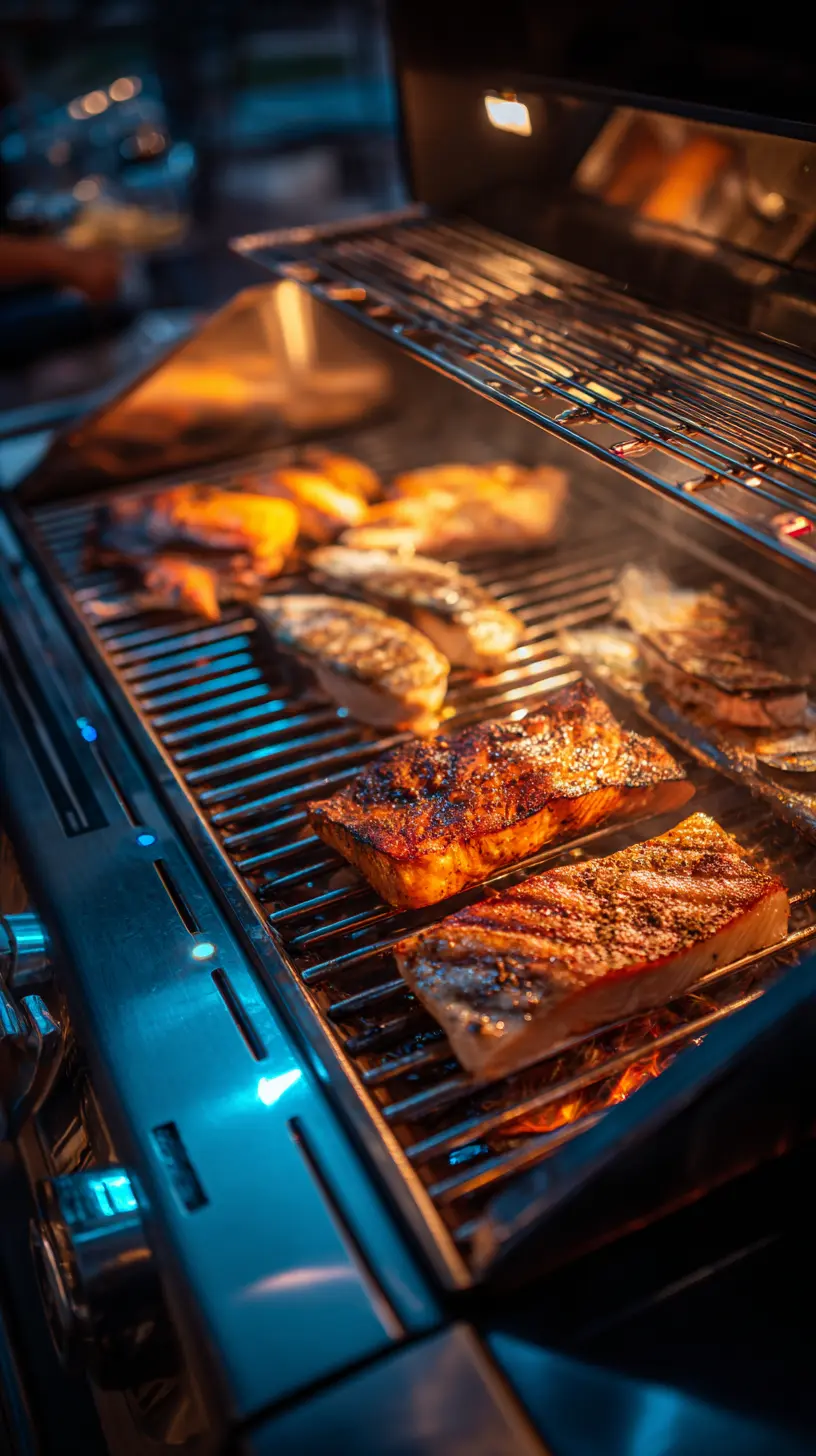 Install Grill Lights in the Cooking or Preparation Area