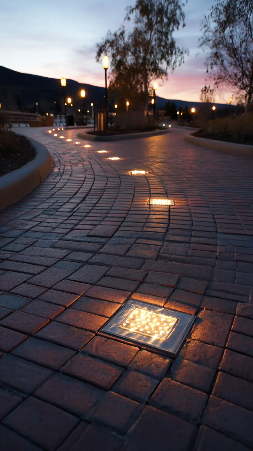 Paver Lighting for Pathways