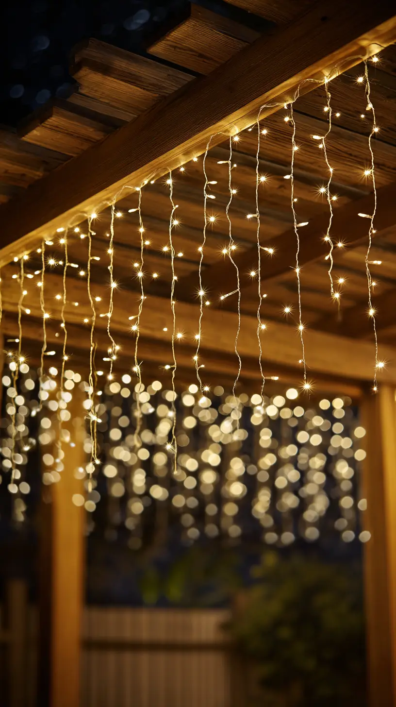 Rope Lighting for Yard Elements