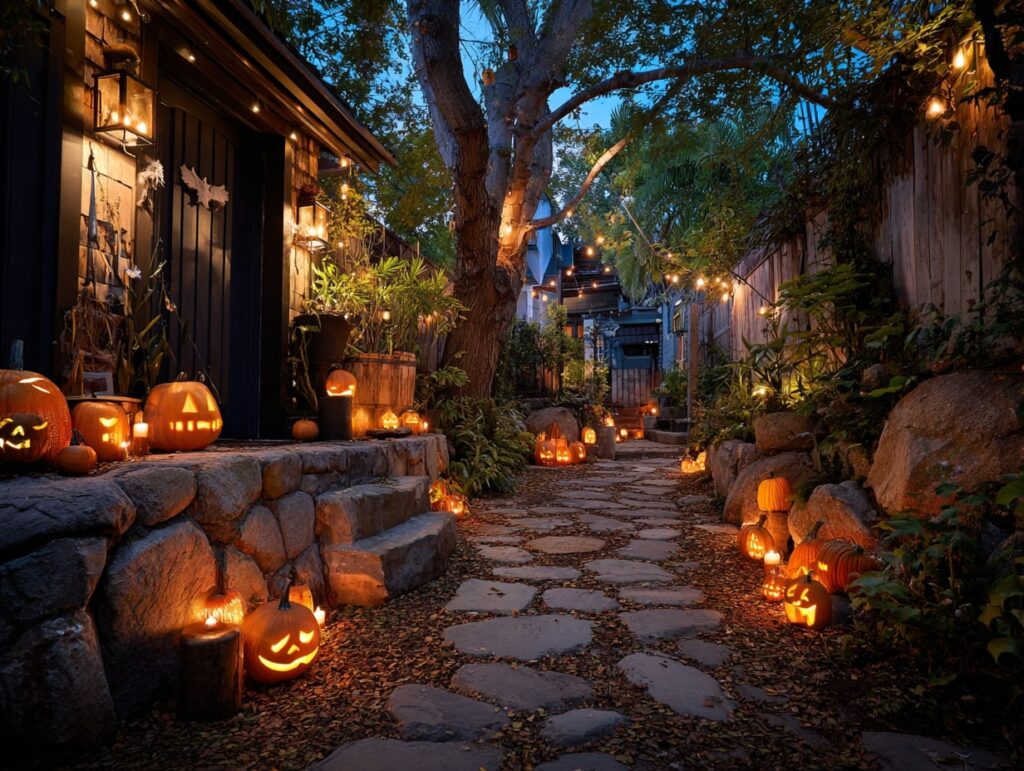 Jack-O’-Lantern Pathway Magic