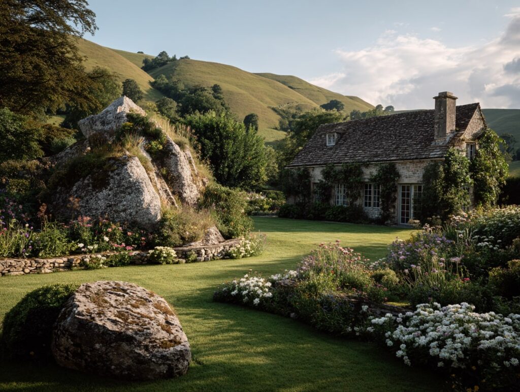 8. Countryside Calm with Wild Stone Beauty