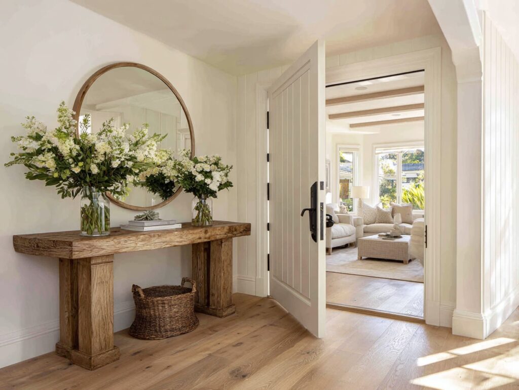 Welcome Guests with a Styled Entryway Table