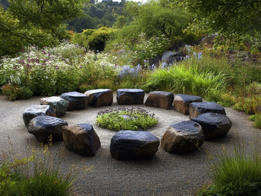 Sacred Stone Circle Gathering Spot