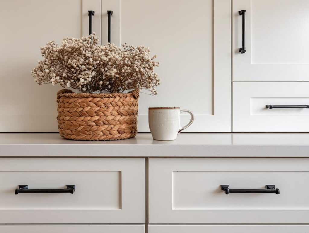 Style with Woven Baskets and Dried Florals