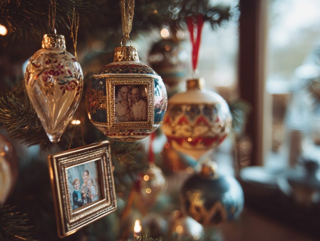 Personalized Photo Ornaments for the Tree
