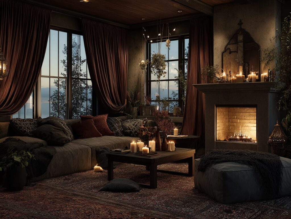 Candlelit Corners + Moody Elegance