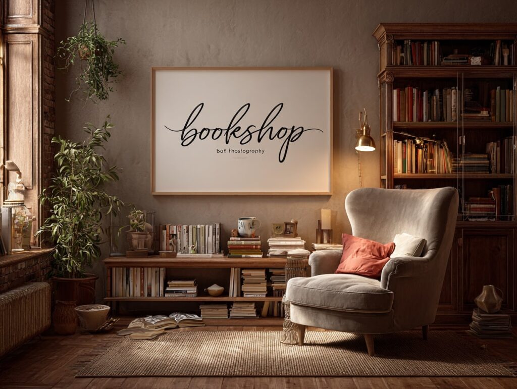Bookshop-Inspired Reading Nook