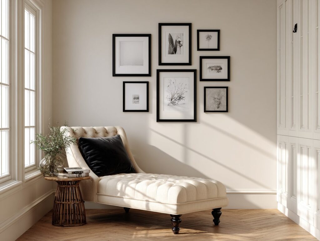 Sunlit Gallery Reading Nook