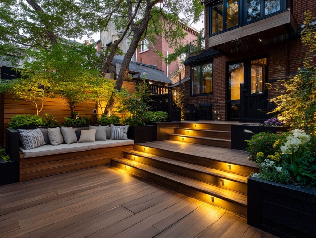 8. LED Step Lights for Safe, Stylish Decks