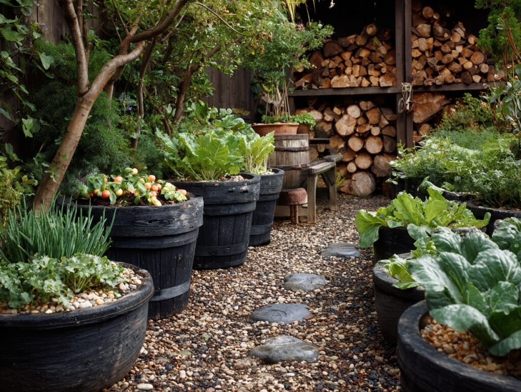 Witch’s Cauldron Herb Garden