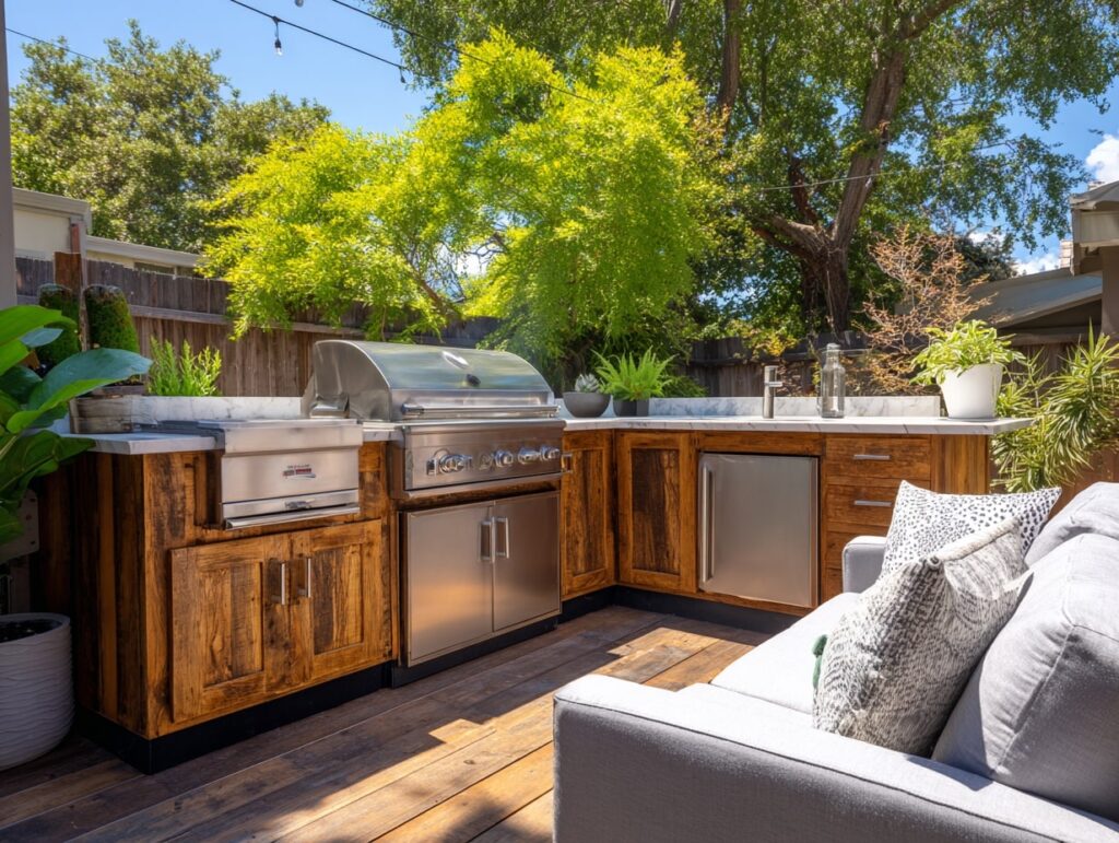 Outdoor Kitchen Oasis for Summer Entertaining