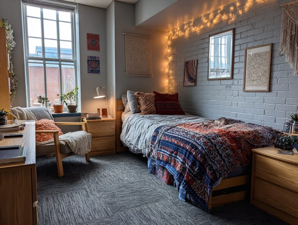 Boho Brick Wall Retreat