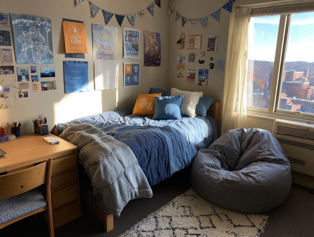 Blue Hues and Cozy Vibes