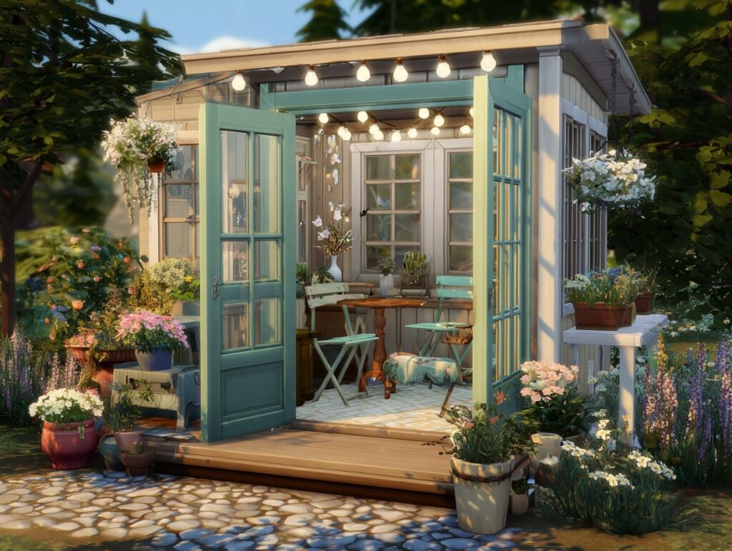 Charming Garden Shed Nook

