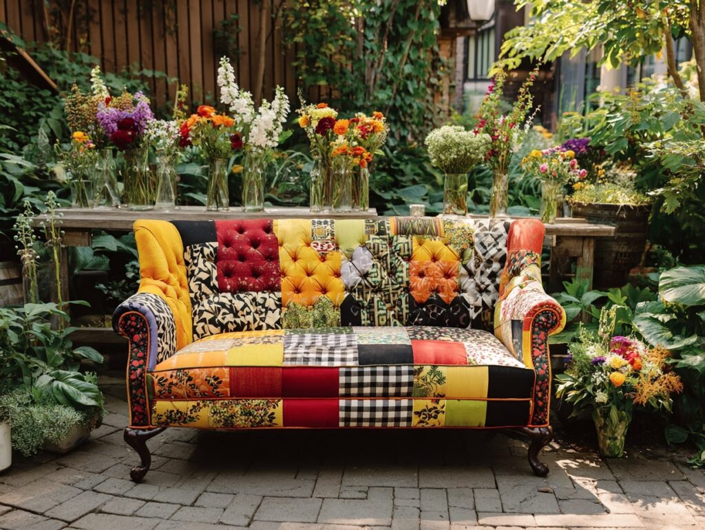 Patchwork Sofa Lounge Corner