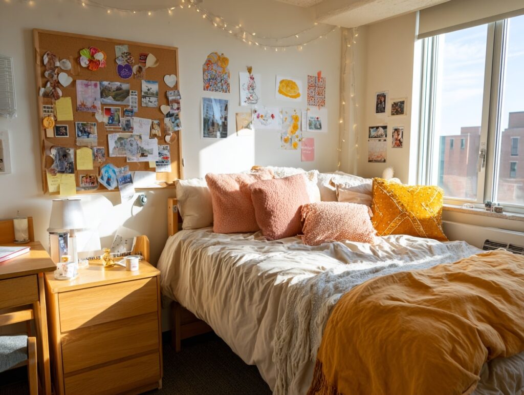 Sunlit Memory Board Corner