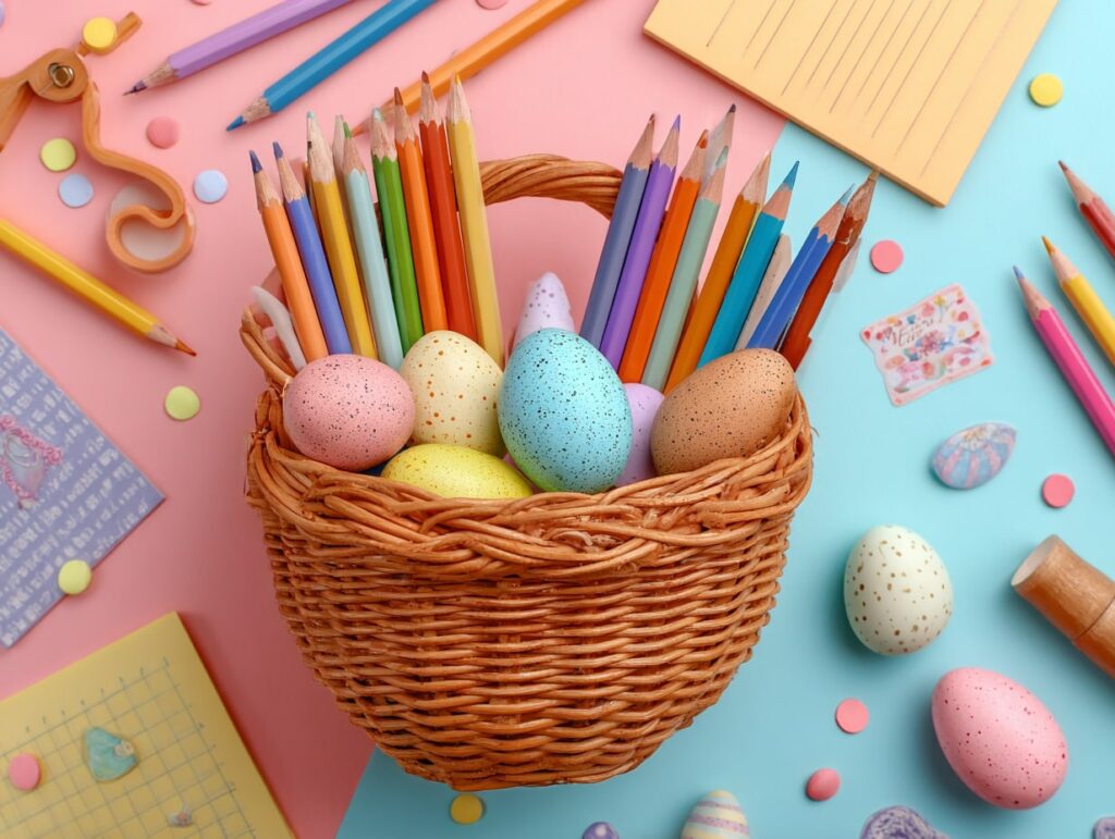 Easter Basket for Young Artists