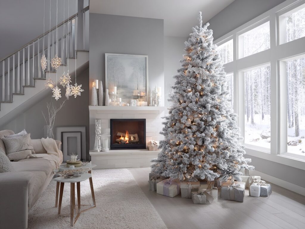 Frosted Elegance in a Winter Wonderland