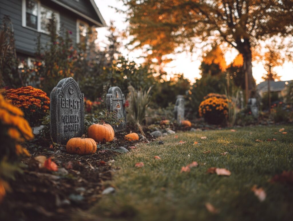 Spooky Graveyard Garden