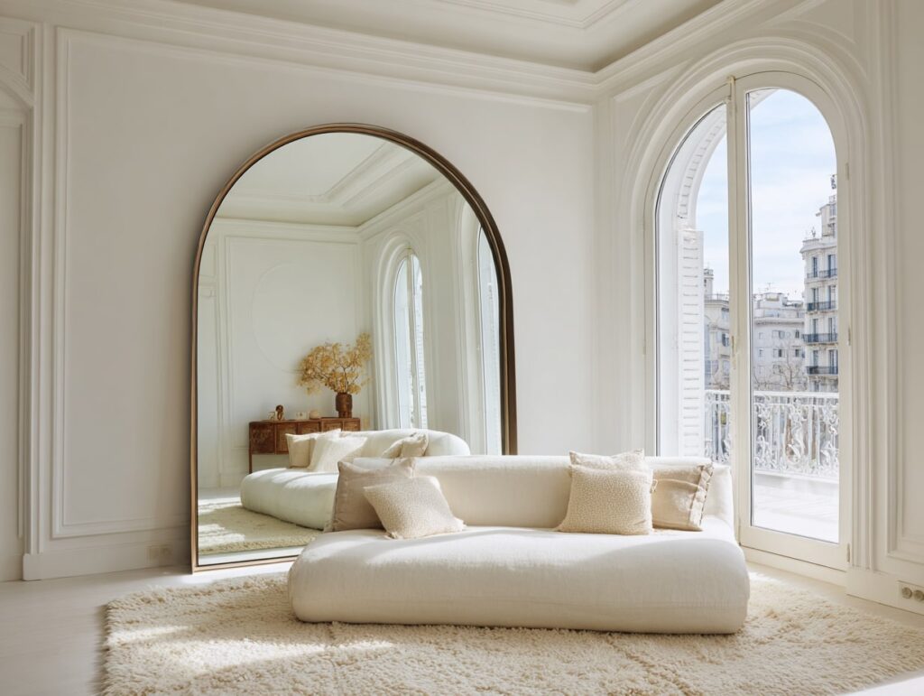 Open Up Your Space with an Oversized Mirror