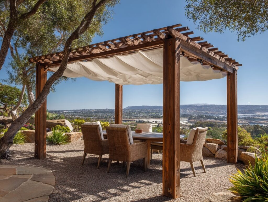 1. Rustic Charm with a View