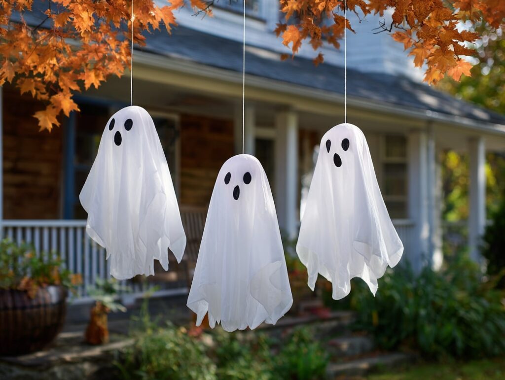 Floating Ghost Decorations