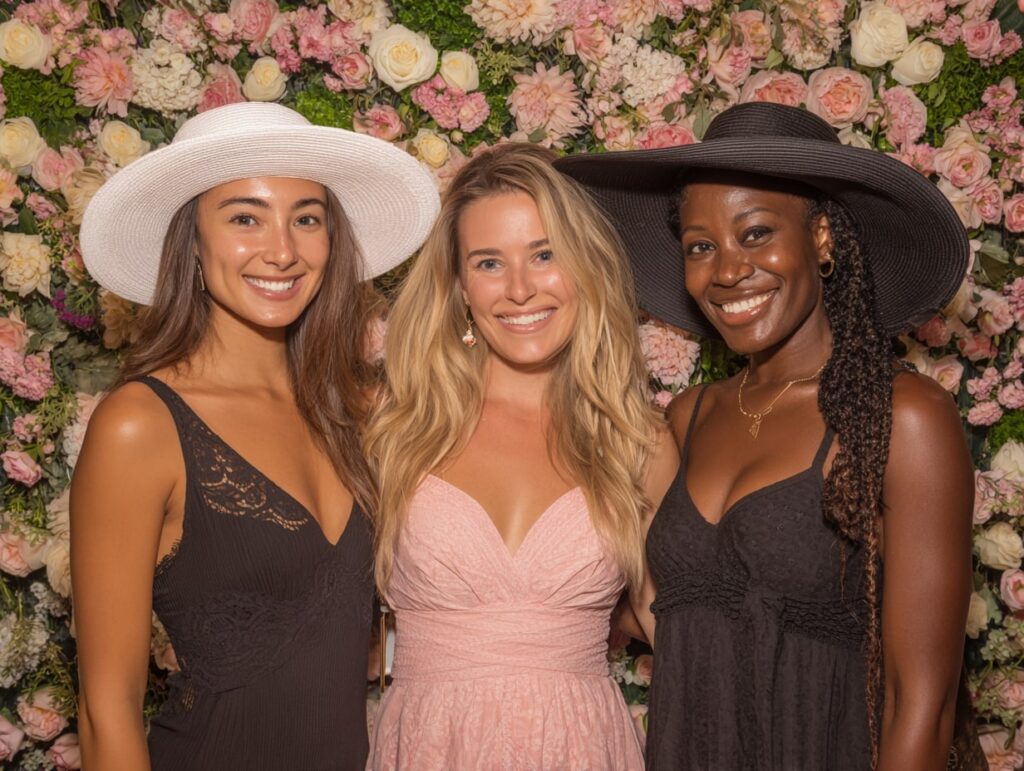 15. Floral Wall Photo Booth