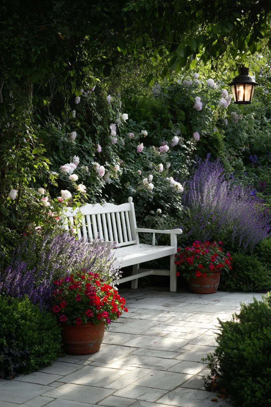 Charming Cottage Garden Patio