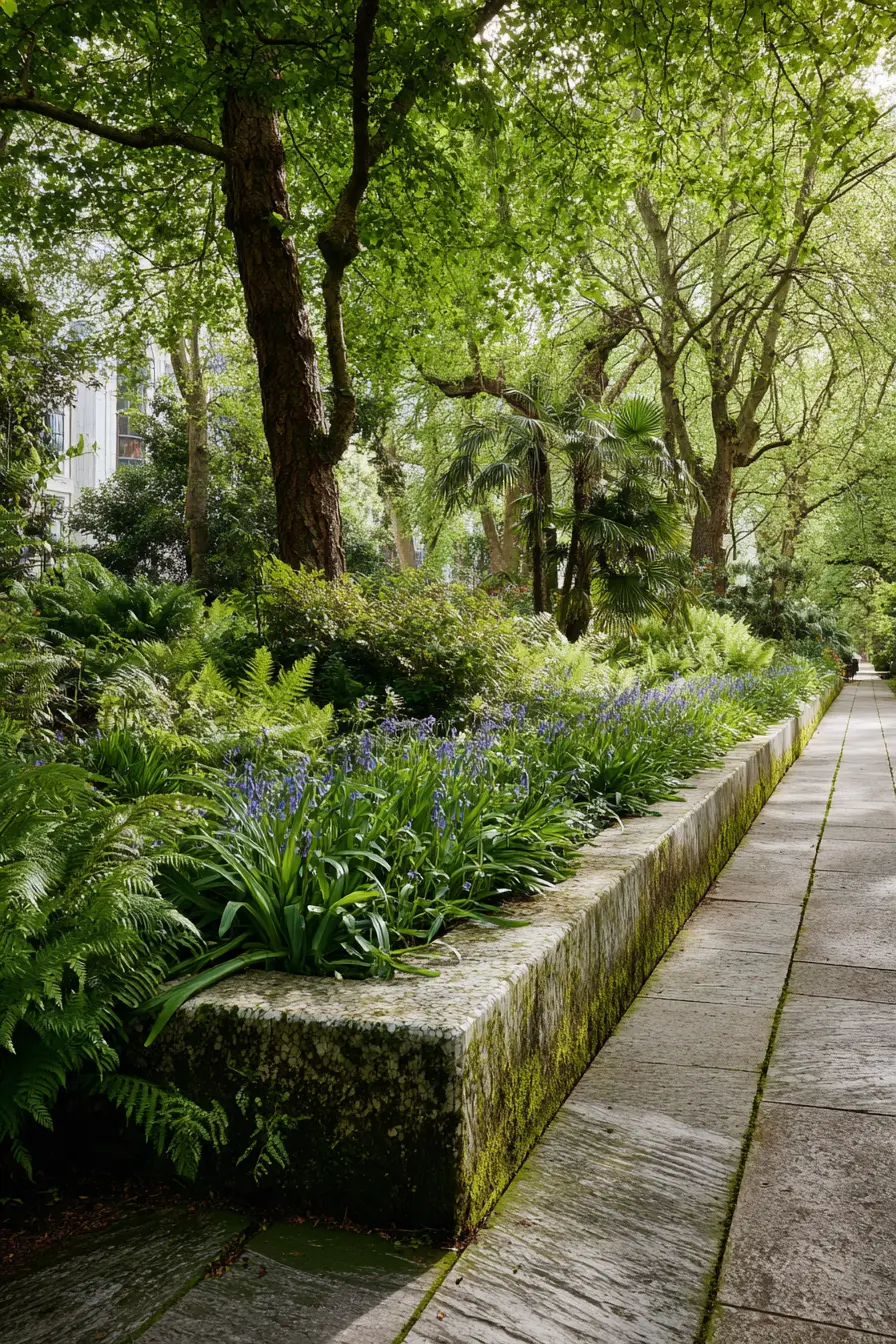 Serene Woodland Garden Retreat